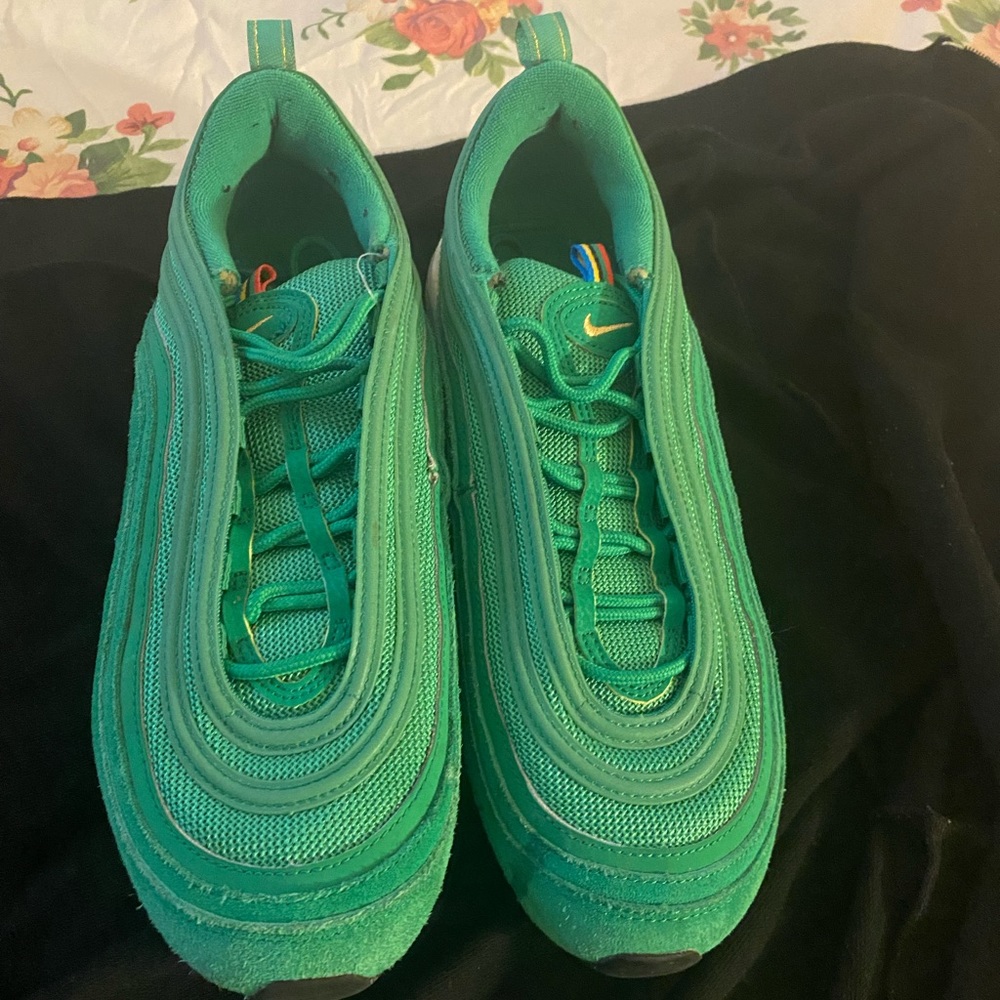 Mens Nike Airmax leprechaun green